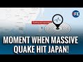 WATCH CCTV Shows Moment 7 2 Earthquake Shakes Japan Tsunami Warning Issued
