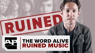 THE WORD ALIVE RUINED MUSIC