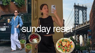 Sunday Reset: Healthy eats, cleaning, planning, romanticizing my life
