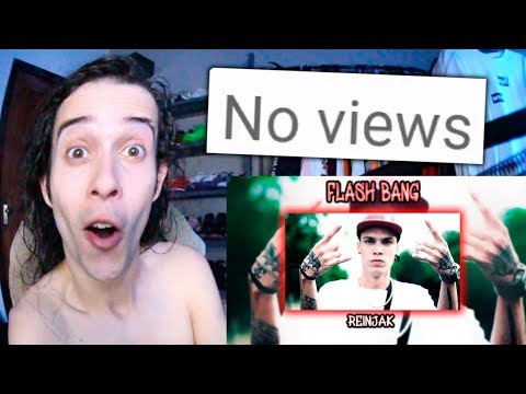 REAGINDO a TRAPS com 0 VISUALIZAÇÕES *parte 1*