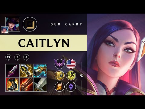 Caitlyn ADC vs Sivir - NA Master Patch 25.24
