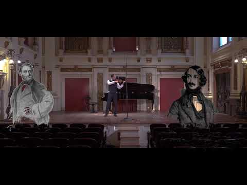 Daniel Auner plays H.W. Ernst: Caprice No 1 à Laub