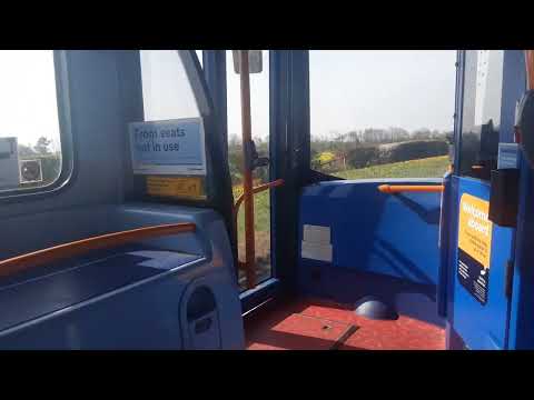 ** KICKDOWN ** Ride on SN65OCD 27243 | #Busride #Stagecoachnortheast