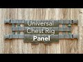Universal Chest Rig Panel DIY