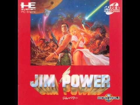 Jim Power in Mutant Planet Megadrive