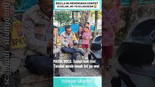 Download lagu Tidak Disangka, Ini yang Dilakukan Anak-Anak Saat Temukan Dompet Penuh Uang🤯#shorts mp3