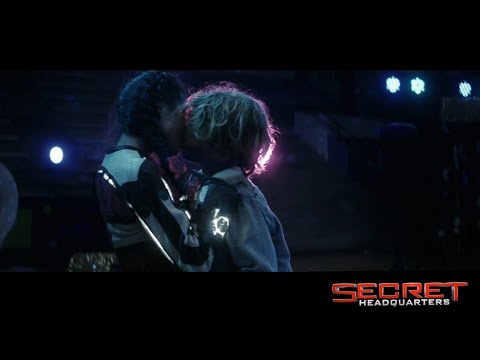 Secret Headquarters 2022 |                           Walker Scobell & Momona kiss scene | HD