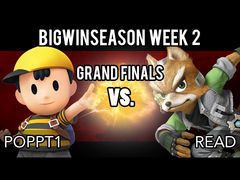 BigWinSeason Week 2 - Grand Finals - Poppt1 (Mario, Ness) VS Read (Fox)