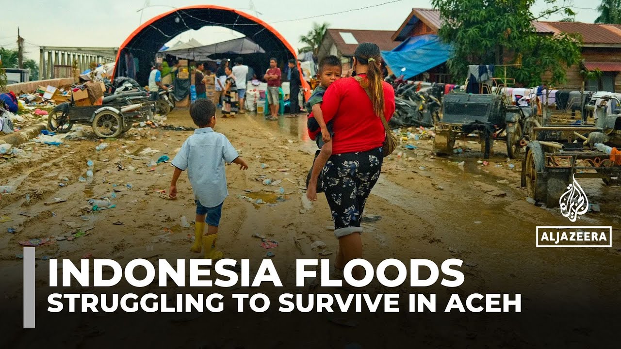 Indonesia’s Aceh families struggle as floods leave villages in ruins