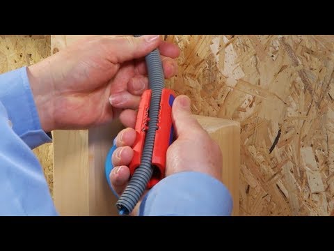 Vamzdžiapjovė Knipex 902201SB; 100 mm video