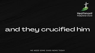 A short description and a strange offering. Mark 15:22-23a