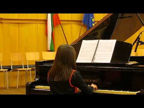 Ivayla at Bulgarian National Radio, Blagoevgrad 21 March 2013