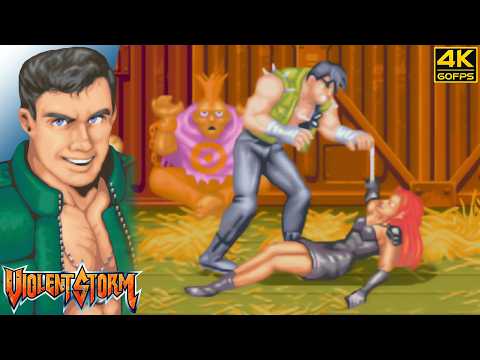 Violent Storm - Kyle (Arcade / 1993) 4K 60FPS