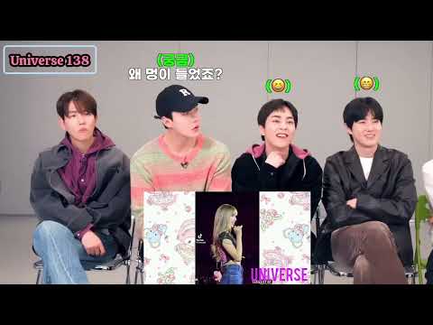 Exo Reaction to Blackpink 'Tiktok' compilation (ft.lisa ) (Fanmade 💜)