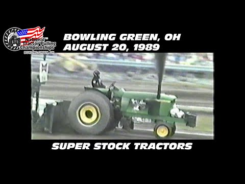 8/20/89 Bowling Green, OH Super Stock Tractors