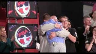 EJ Tackett Leaps into Fathers Arms After Winning World Championship