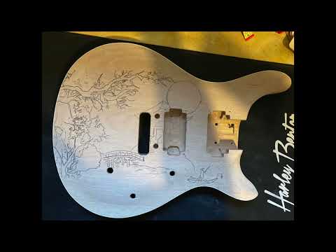 Great Guitar Build Off 2022  Shorts - Nisse's Guitars - Sakura Guitar Part 4