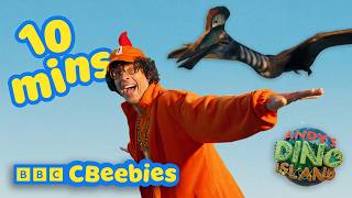 Andy's Dino Raps - Pterosaurs, Sauropods and MORE! | Dinosaur Songs For Kids | CBeebies 🦕🦖