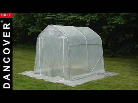 TUNNELVÄXTHUS, 2X2X2M, PE, 4M², TRANSPARANT