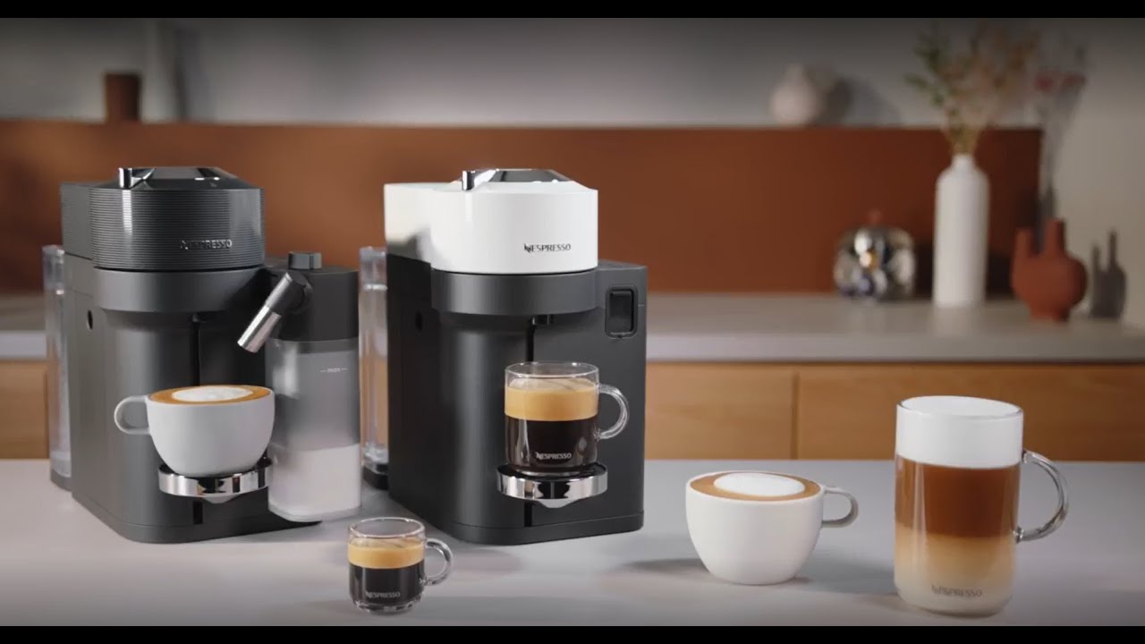 De'Longhi Kaffeemaschine Nespresso Vertuo Lattissima ENV300.W Weiss