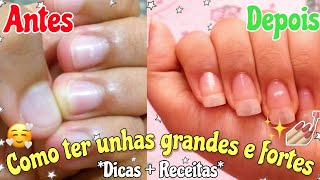HOW TO GROW LONG AND STRONG NAILS IN 3 DAYS 💅😱 Tips + Homemade Recipes | Alana and Aline