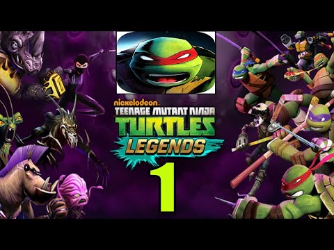 TMNT Legends Gameplay Walkthrough Part 1 (Android, iOS)