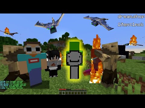 Dream Team Streams - Minecraft, but Mobs Spawn EVERY SECOND