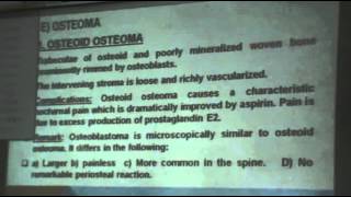 Dr.Sahar - Tumors (7) - Pathology " Chondroma , Osteoma "