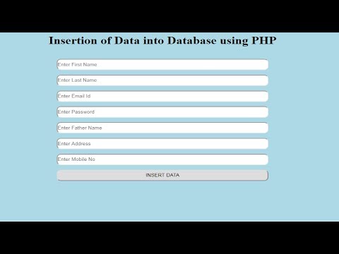 How to Insert data into DataBase using PHP and Mysqli