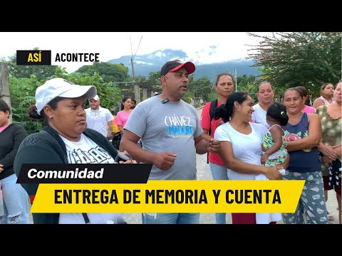 Proyectos ejecutados por las comunidades
