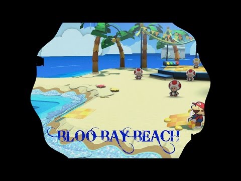 Bloo Bay Beach, Paper Mario COlor Splash part 6