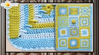 Granny's Magical Cupboard BORDER - 2024 Calendar Blanket