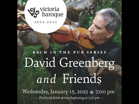Bach In The Pub | David Greenberg and Friends