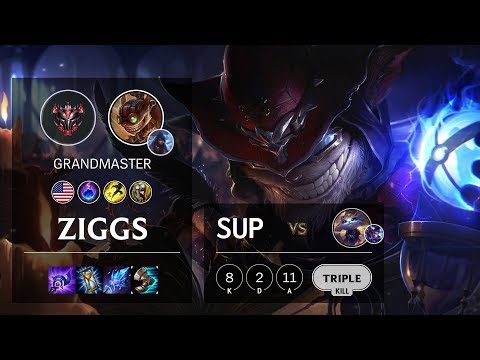 Ziggs Support vs Yuumi - NA Grandmaster Patch 10.11