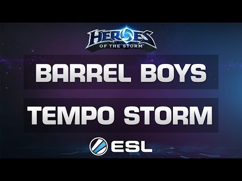 Heroes of the Storm - Barrel Boys vs. Tempo Storm - ESL Major League - Season 1 Americas - Qualifier