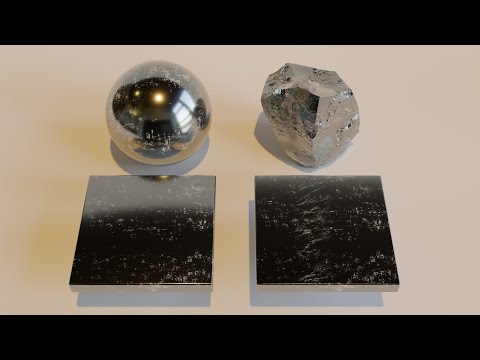 Procedural Nodes (part 53) - Procedural Chromium Metal in Blender