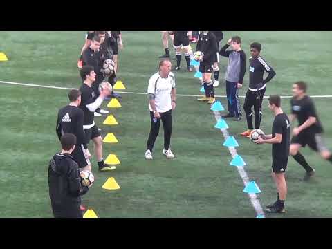 SoccerCoachTV com   Newcastle Warm Up