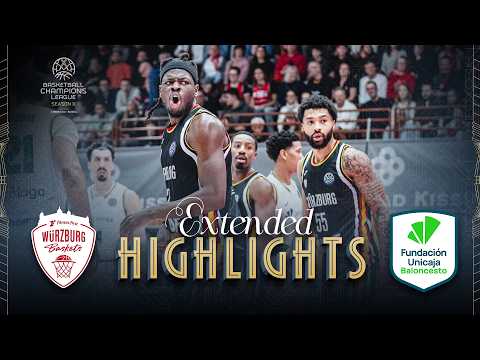 Fitness First Wurzburg Baskets v Unicaja | Round of 16 | Full Game Highlights | #BasketballCL 2026