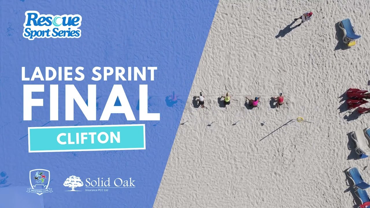 Ladies Beach Sprint Relay | Clifton | Lifesaving Rescue Sport Series | Full Commentary