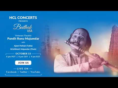 Preview - Pandit Ronu Majumdar | HCL Concerts presents Baithak USA #shorts