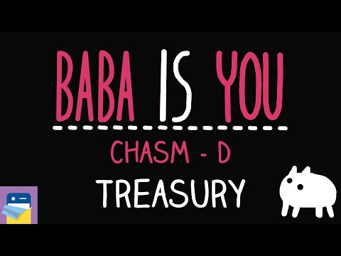 Baba Is You: Treasury - Chasm Level D Walkthrough (by Arvi Teikari / Hempuli) - YouTube