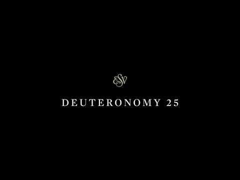Deuteronomy 25 - English Standard Version (ESV)