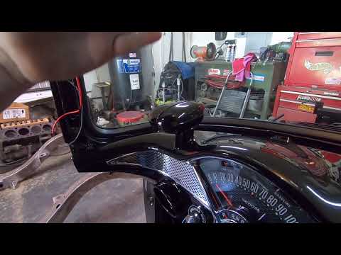 My subtle customization on my 1955 Chevy Belair dash