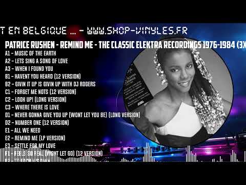 Patrice Rushen - Remind Me - The Classic Elektra Recordings 1976-1984 (3x12) [BLACK] (STRUTLP205)