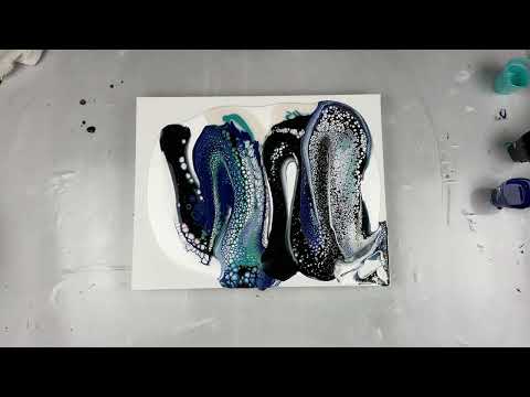 294. Sheleeart Australian Fluid Artist - Underwater Interference Swipe