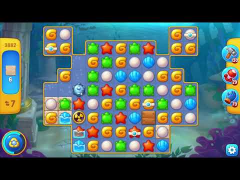 Fishdom 3882 Hard Level - NO BooSTERS