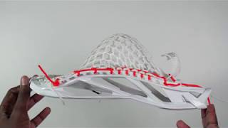Nike Alpha Elite Lacrosse Head Stringing Tutorial
