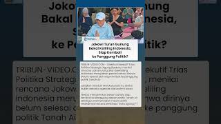 Jokowi Turun Gunung! Bakal Keliling Indonesia, Siap Panaskan Panggung Pemilu 2029?