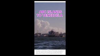 20 MILES FROM VENEZUELA ON CRUISE IN ARUBA