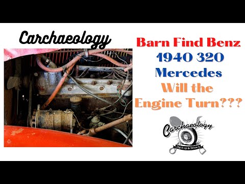 Thumbnail for Carchaeology: Barn Find WW2 Mercedes 320 Project Update. Will the engine turn? by Car